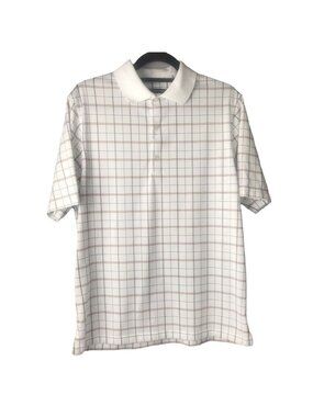 Greg Norman Polo Shirt Mens Size Medium Play Dry Golf Shirt